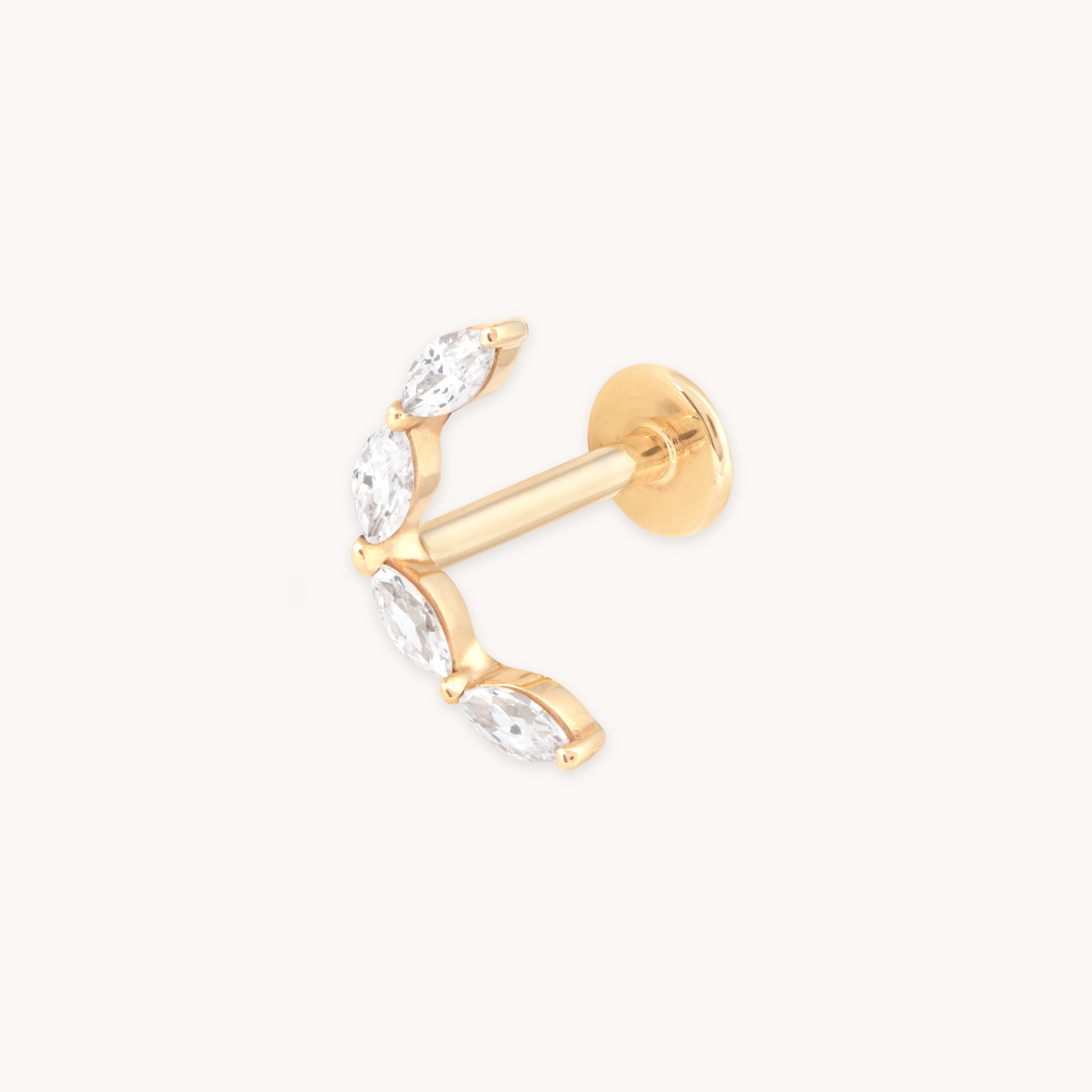 Solid gold earrings on sale studs