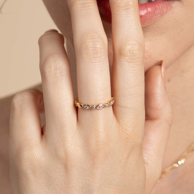 TWENTY FIVE FOR ONE Silver and Gold- Surprise Mix of 25 Fashion Rings for  Women - LookLove