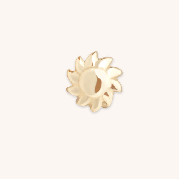 Sunshine Click Charm in 9k Gold