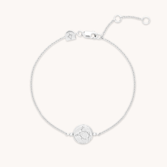 Gemini Zodiac Bracelet in Silver