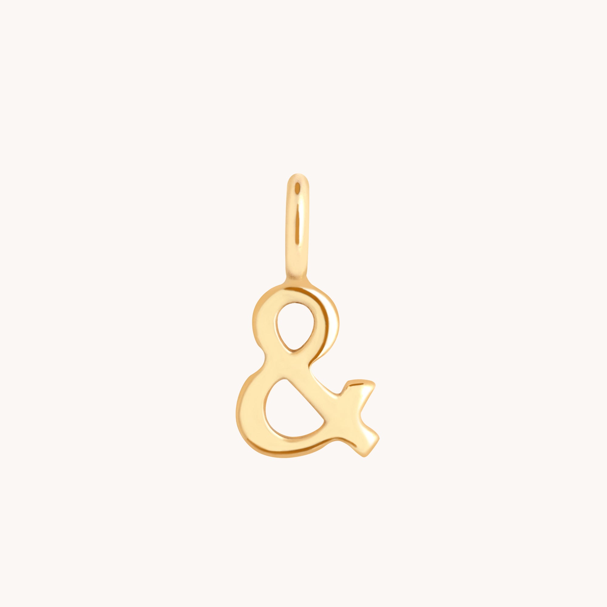 & Charm 9k Gold