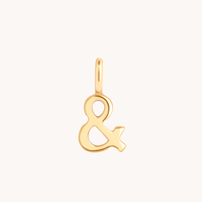 & Charm 9k Gold