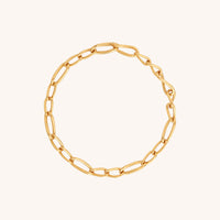 Infinite Slim Chain Bracelet in Gold