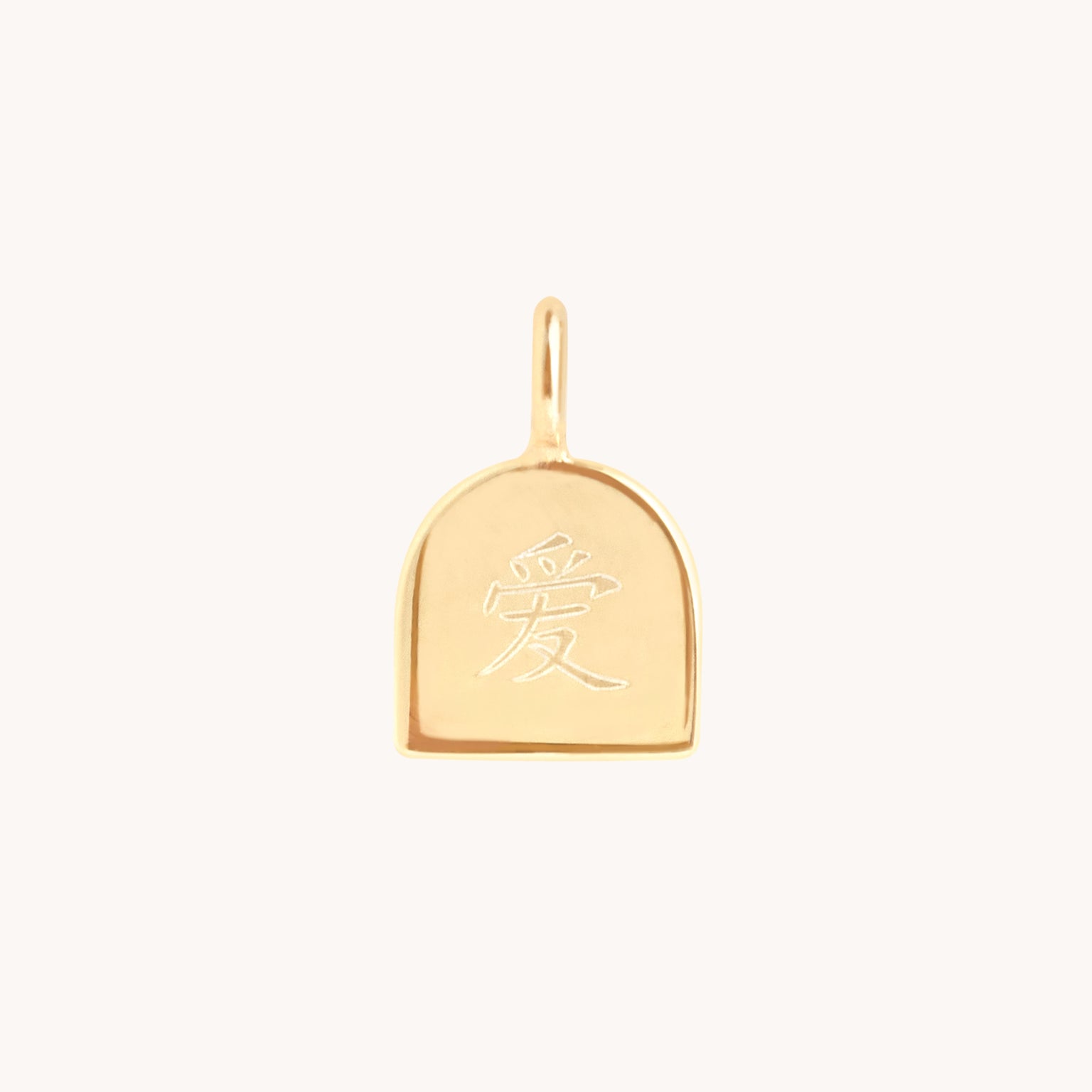 Love Character Charm 9k Gold