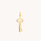 Key Charm 9k Gold