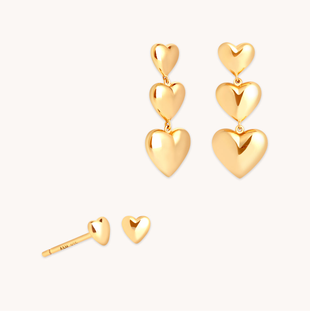 Bold Love Gift Set in Gold