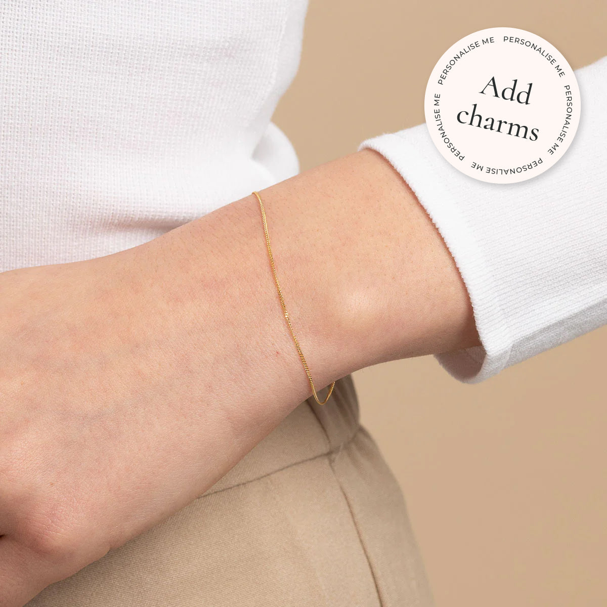 14K Gold Chain Bracelet - 14K Solid Gold Dainty hotsell Chain Bracelet