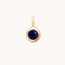 Sapphire Clarity Charm 9k Gold