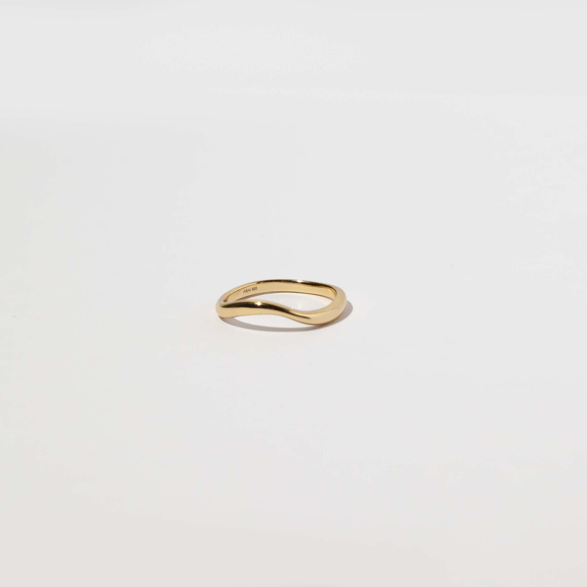 Wave Gold Ring | Astrid & Miyu Rings