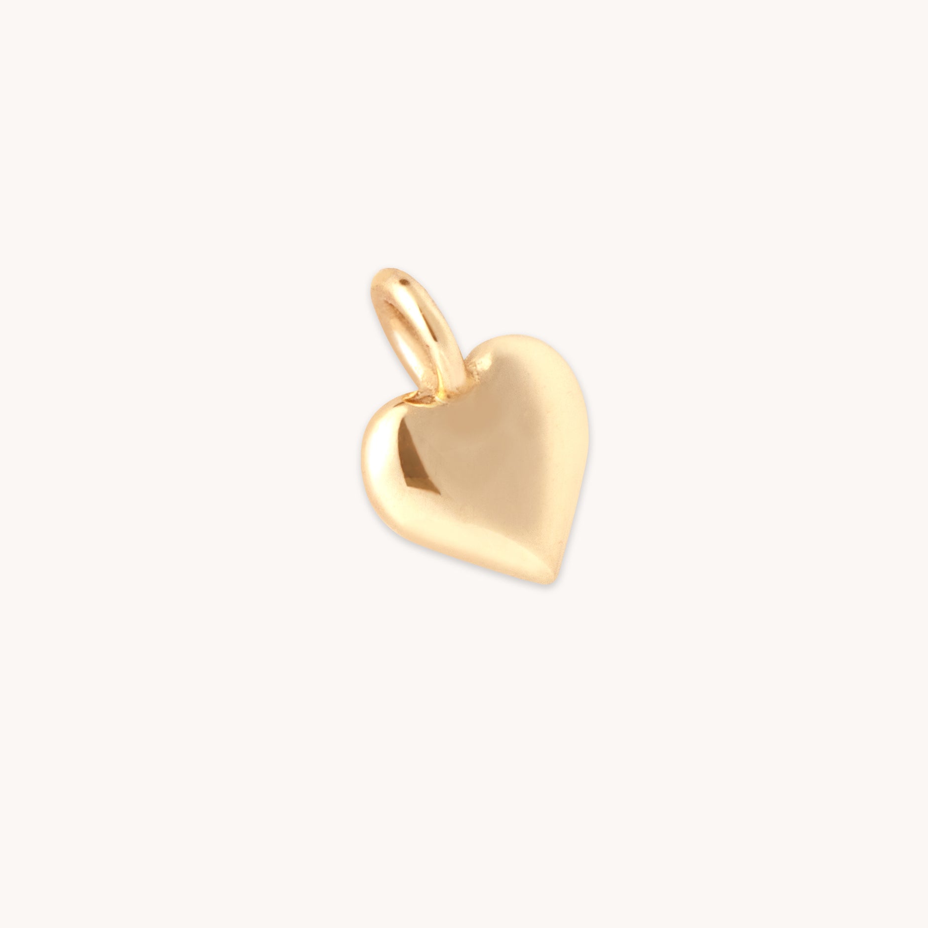 Heart Charm 9k Gold