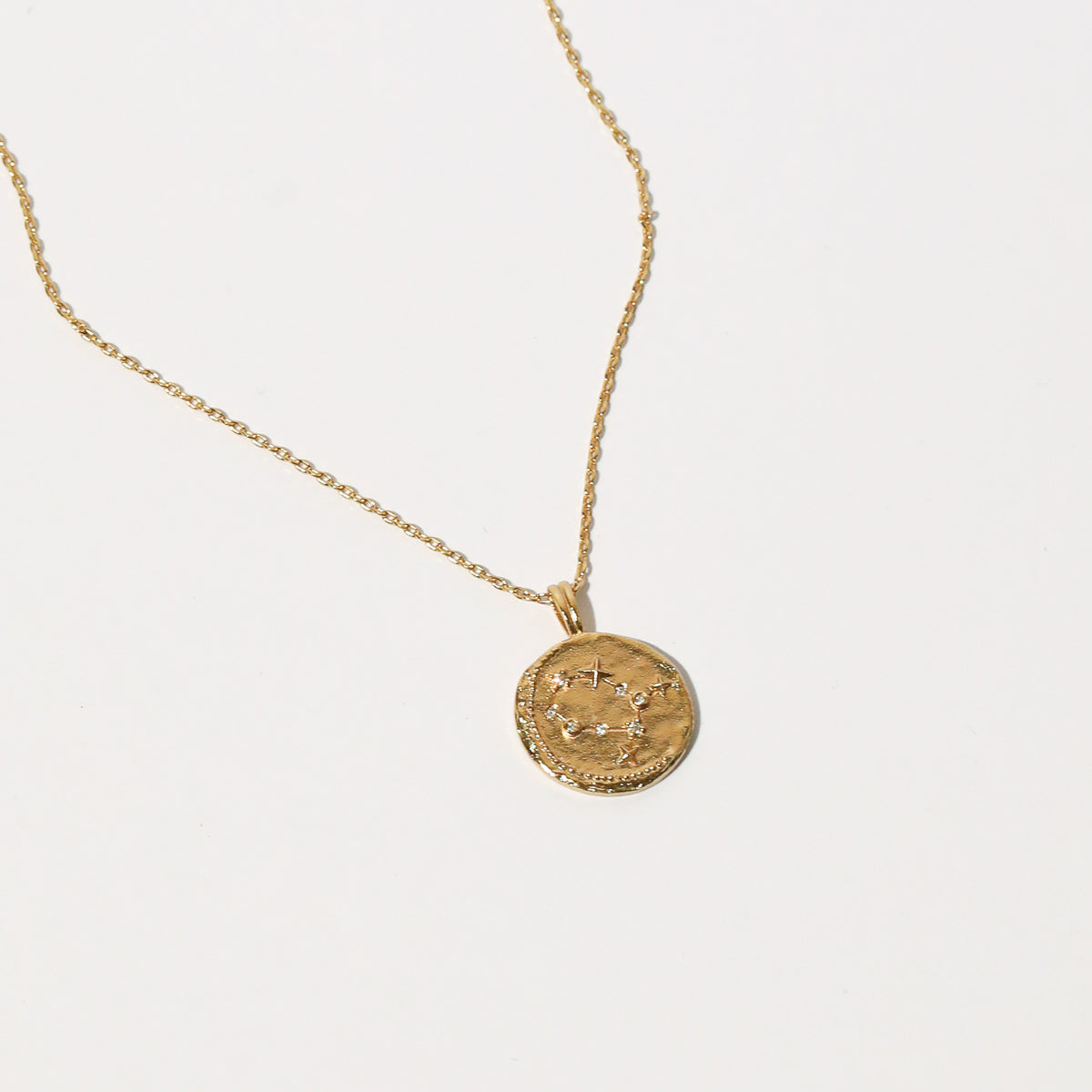 Gemini zodiac on sale necklace gold