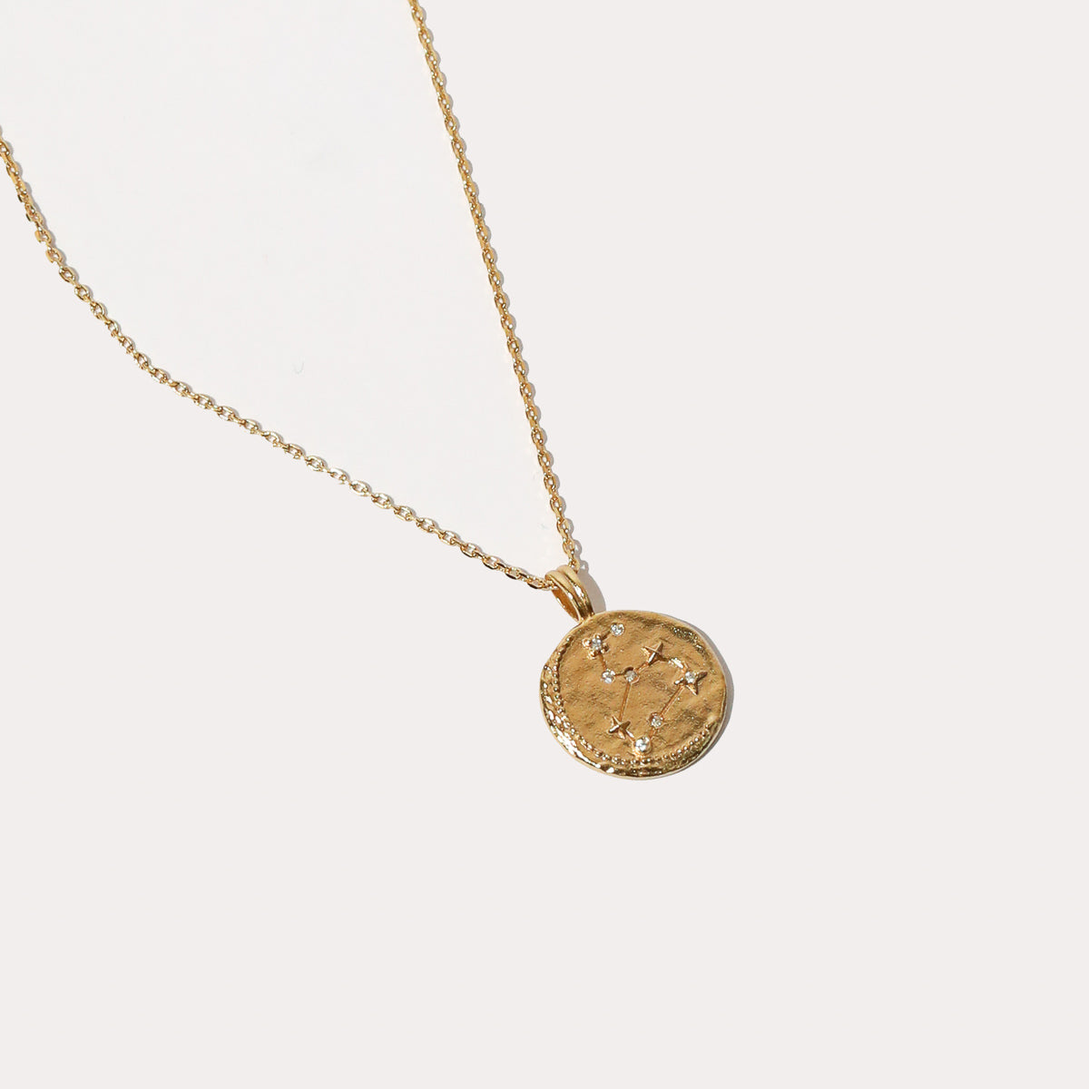 Leo zodiac deals gold necklace