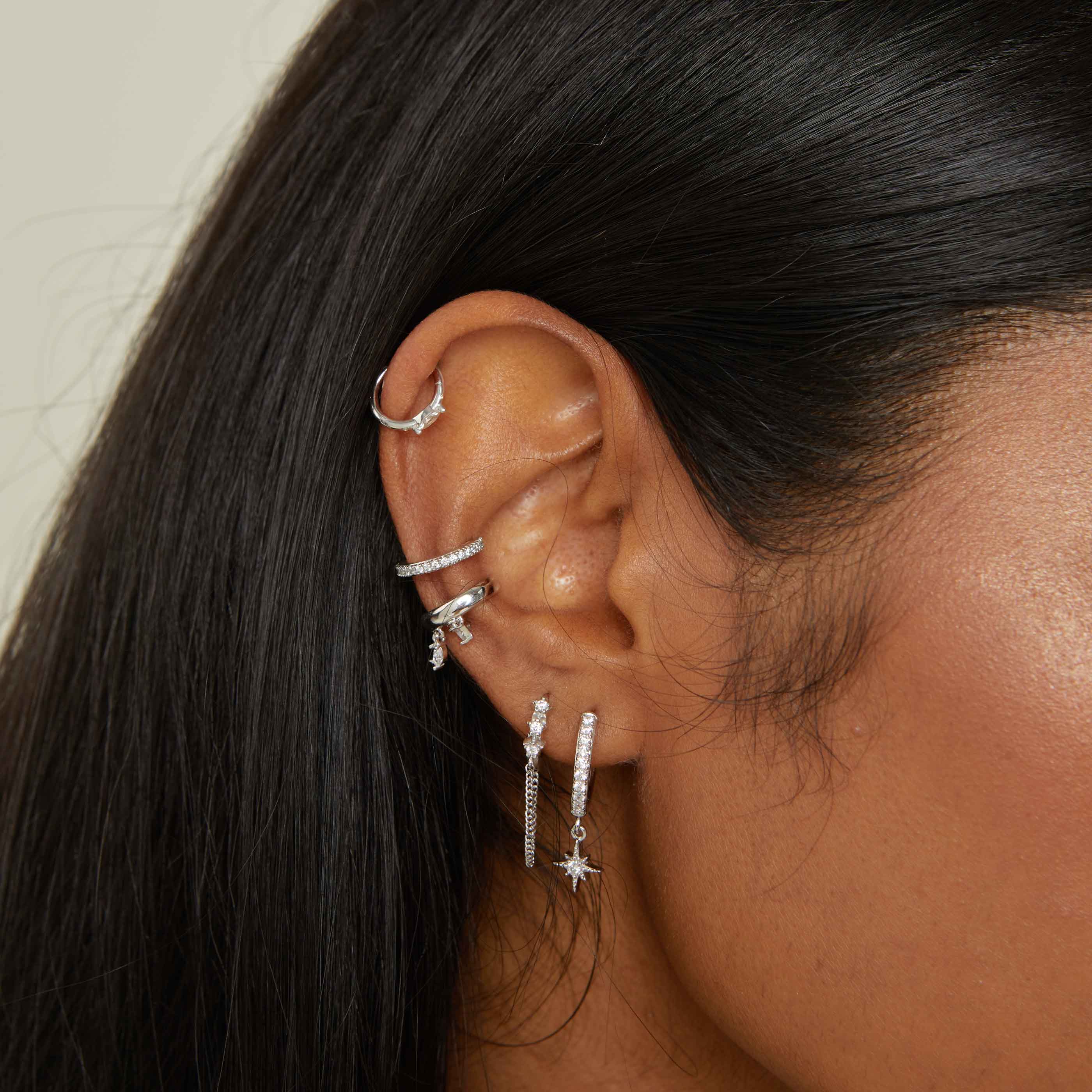 Silver on sale ear wrap