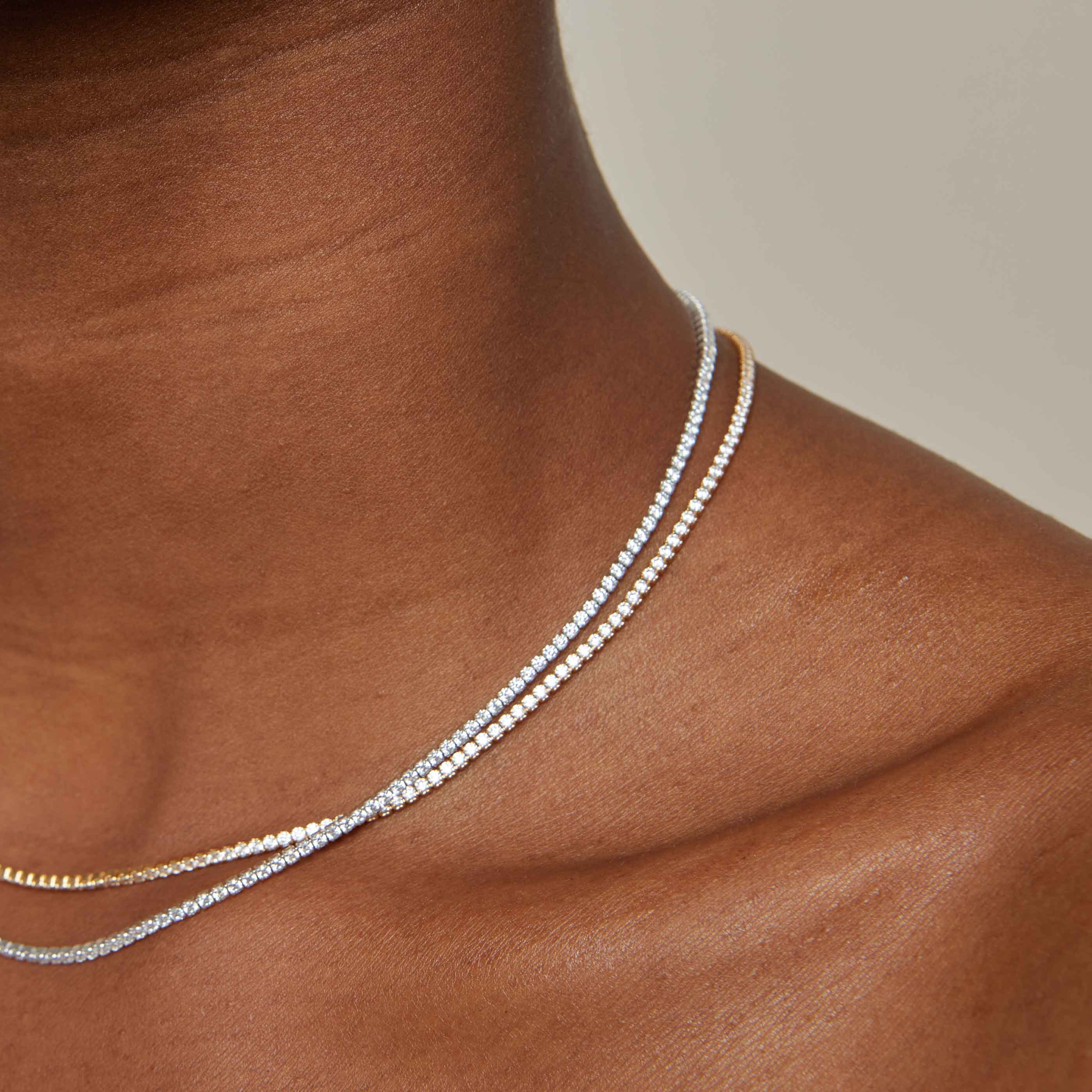 Choker on sale tennis chain