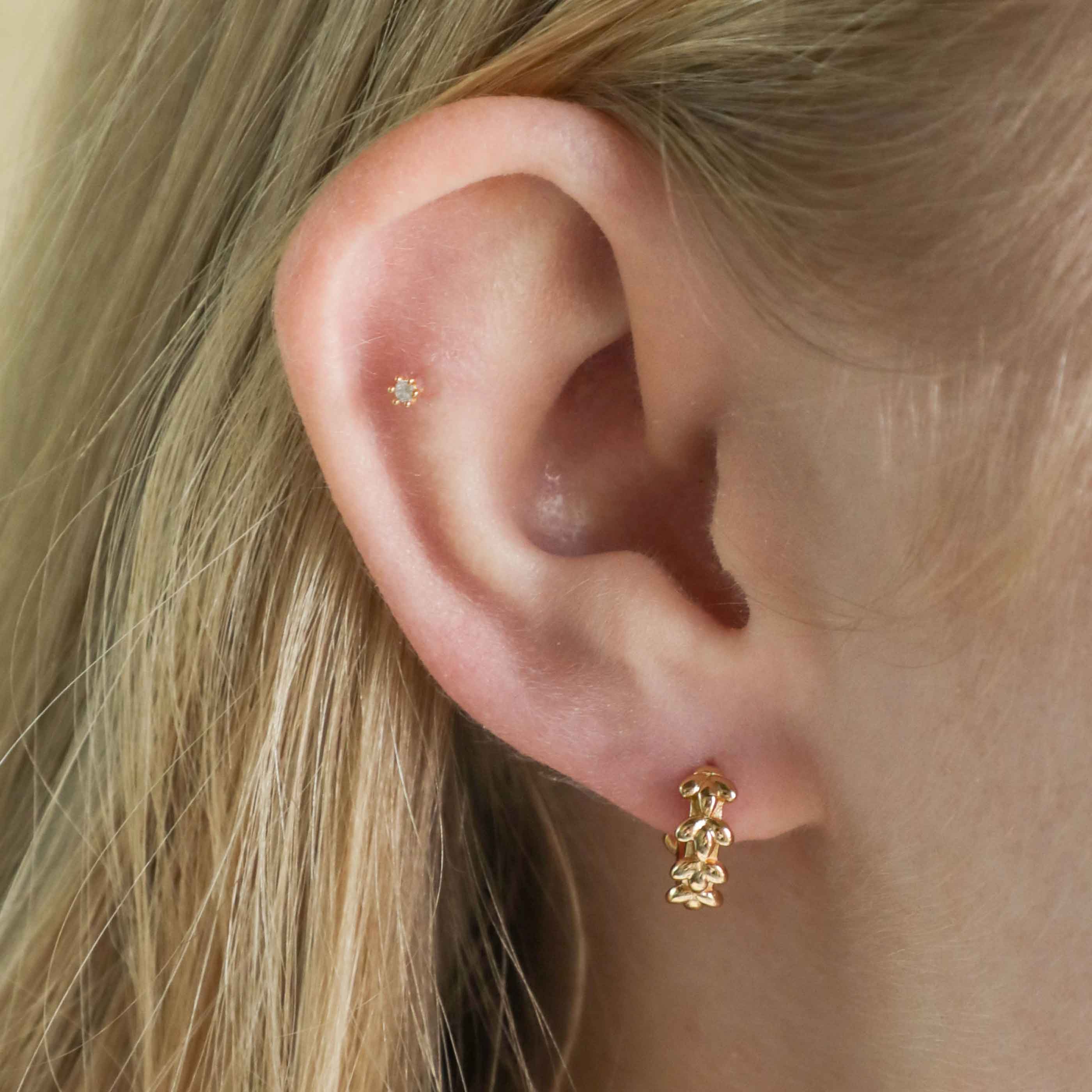 Conch Piercings A Comprehensive Guide to This Trendy Ear Piercing Sty   Pierced